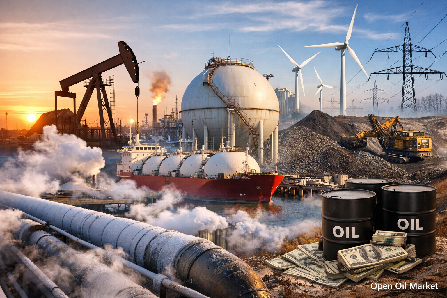 Oil and Gas News and Energy - Saturday, January 24, 2026 Oil, Gas, Electricity, RES, Coal, Global Markets