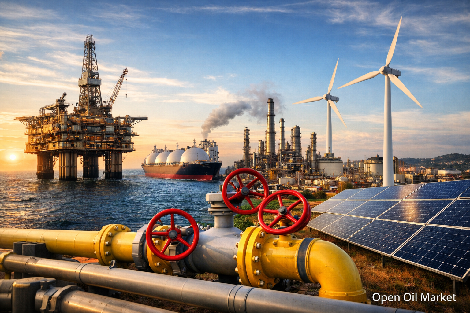 Global Oil, Gas, and Energy Market — Oil, Gas, LNG, Renewable Energy, and Electricity Trends, January 19, 2026