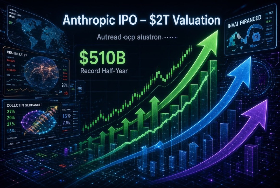Startup and Venture Capital News — Saturday, August 15, 2026: Anthropic's $2 Trillion IPO, Record $510 Billion for the Half-Year, and a Boom in Defense Megarounds