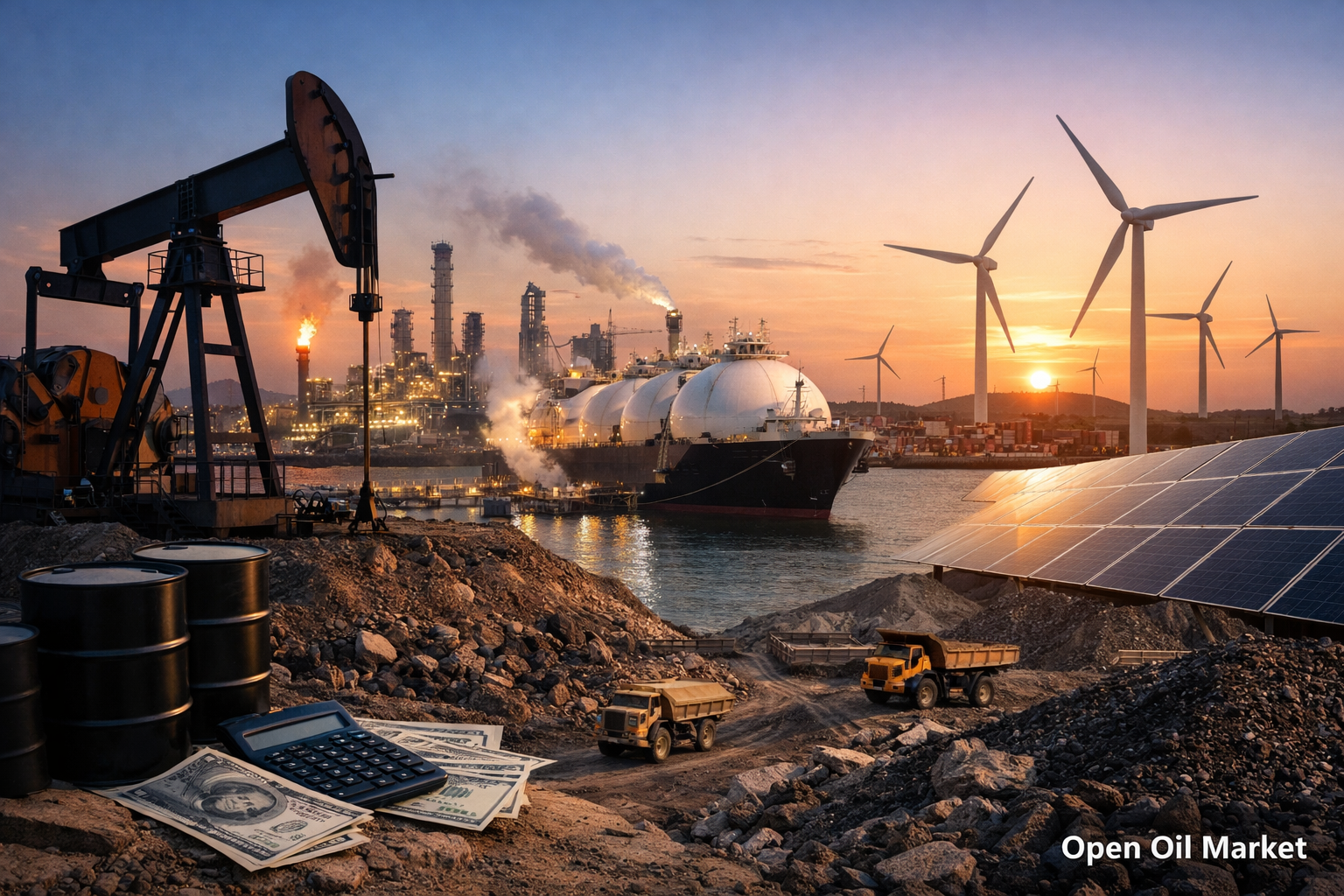 Oil and Gas News and Energy – February 22, 2026 OPEC+, oil, gas, LNG, refineries, RES