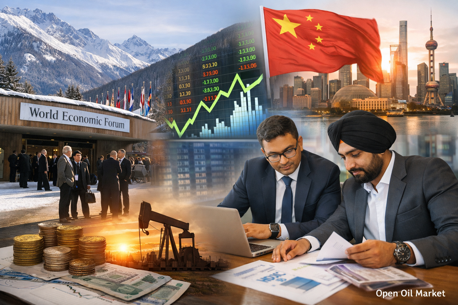 Economic Events and Corporate Reports – Saturday, January 17, 2026: World Economic Forum, China's GDP, and Reports from HDFC Bank and ICICI Bank