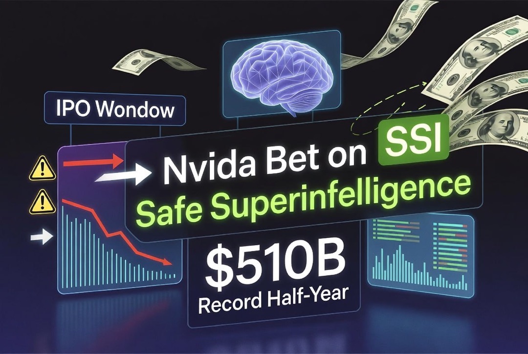Startup and Venture Investment News — Wednesday, August 5, 2026: Nvidia's Bet on Safe Superintelligence, Record $510 Billion for the Half Year, and Shrinking IPO Window