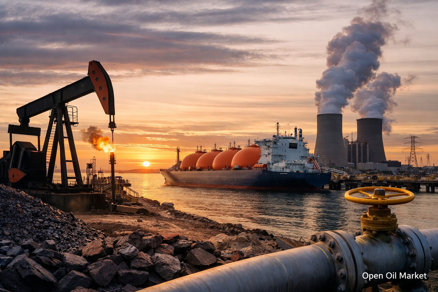 Oil and Gas News - Monday, March 9, 2026: Oil Above $90, LNG Market in Turmoil, Energy Infrastructure in Focus