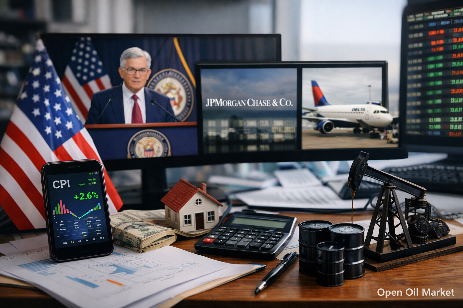 Economic Events and Corporate Earnings - Tuesday, January 13, 2026: U.S. CPI and Earnings Season Kickoff