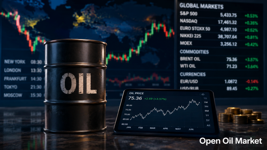 Analysis of Economic Events and Corporate Reports on June 13, 2026: Global Markets, Oil, S&P 500, Euro Stoxx 50, Nikkei 225, and MOEX