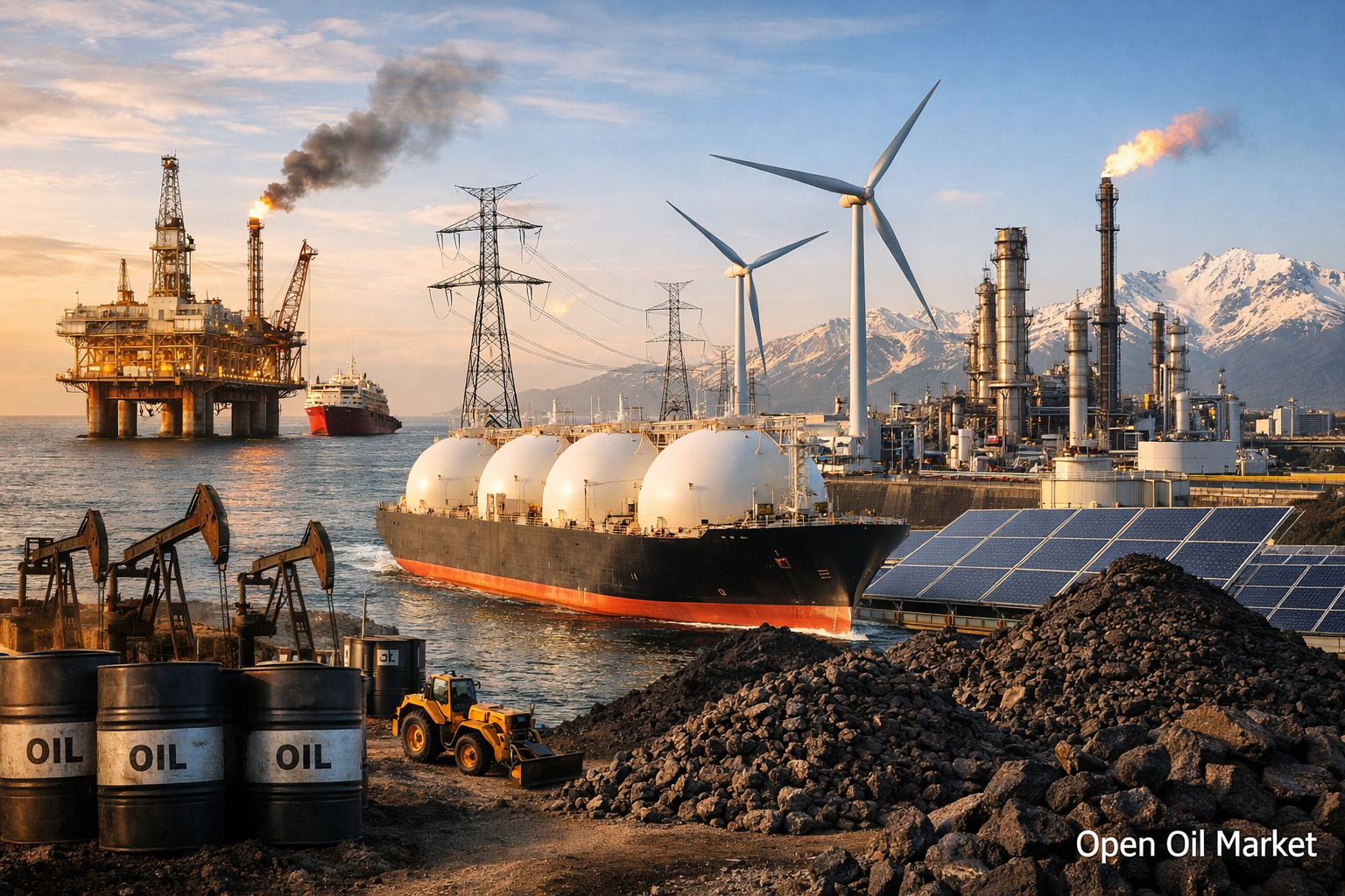 Oil and Gas News and Energy — Tuesday, February 24, 2026: Europe at Record LNG Imports, Oil within OPEC+ Expectations