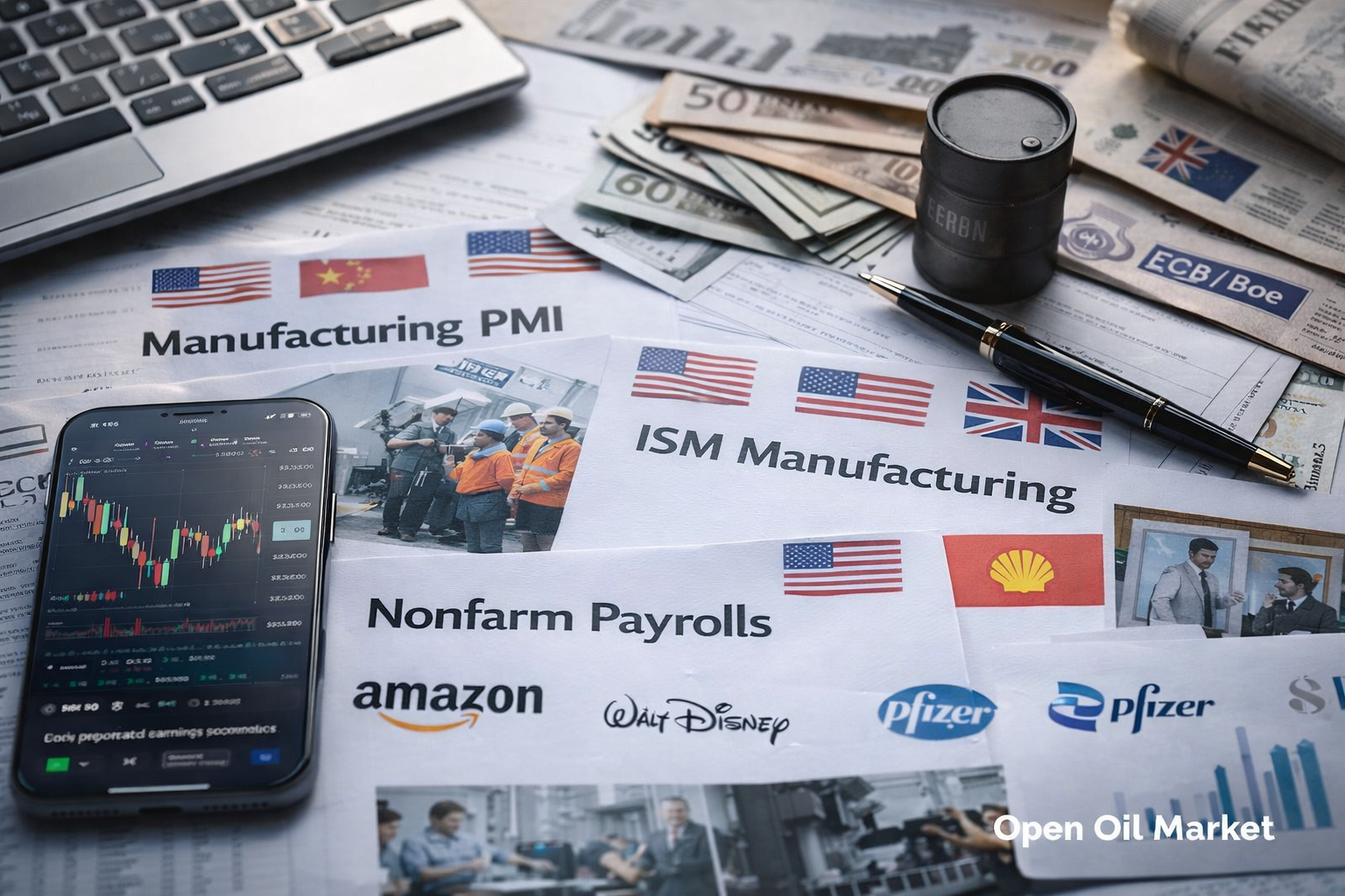 Overview of Key Economic Events and Corporate Reports for February 2-8, 2026: PMI, Central Bank Rates, Nonfarm Payrolls