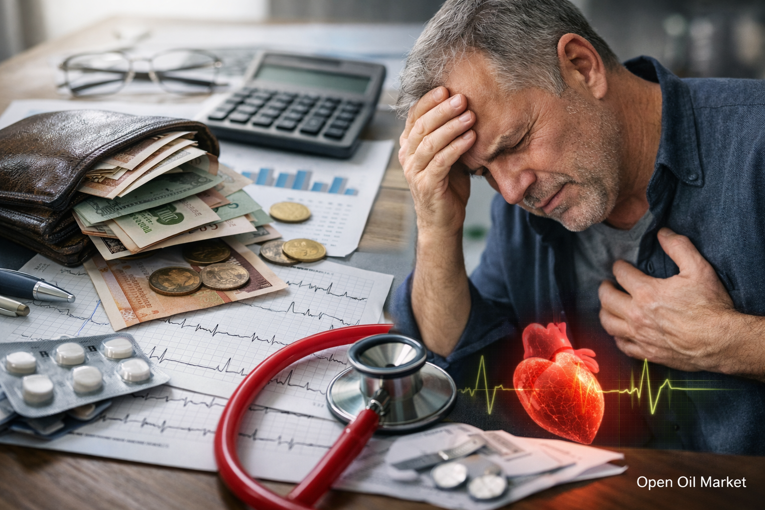 Financial Stress and Heart: How Lack of Money Increases Mortality Risk and What Investors Can Do