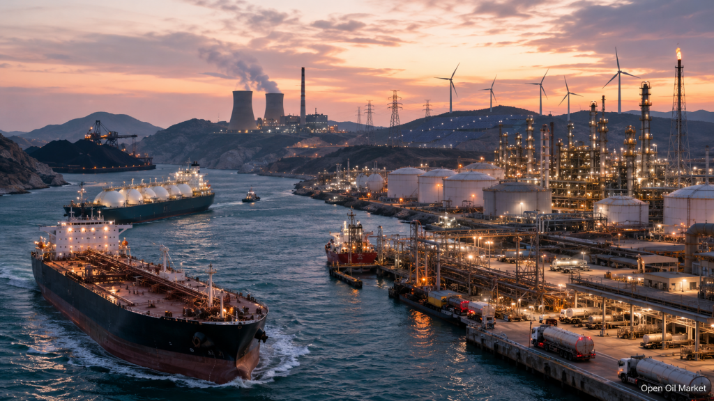 Global Energy Market June 6, 2026: Oil Tanker, LNG, Refineries, Coal Logistics, Electricity and Renewables