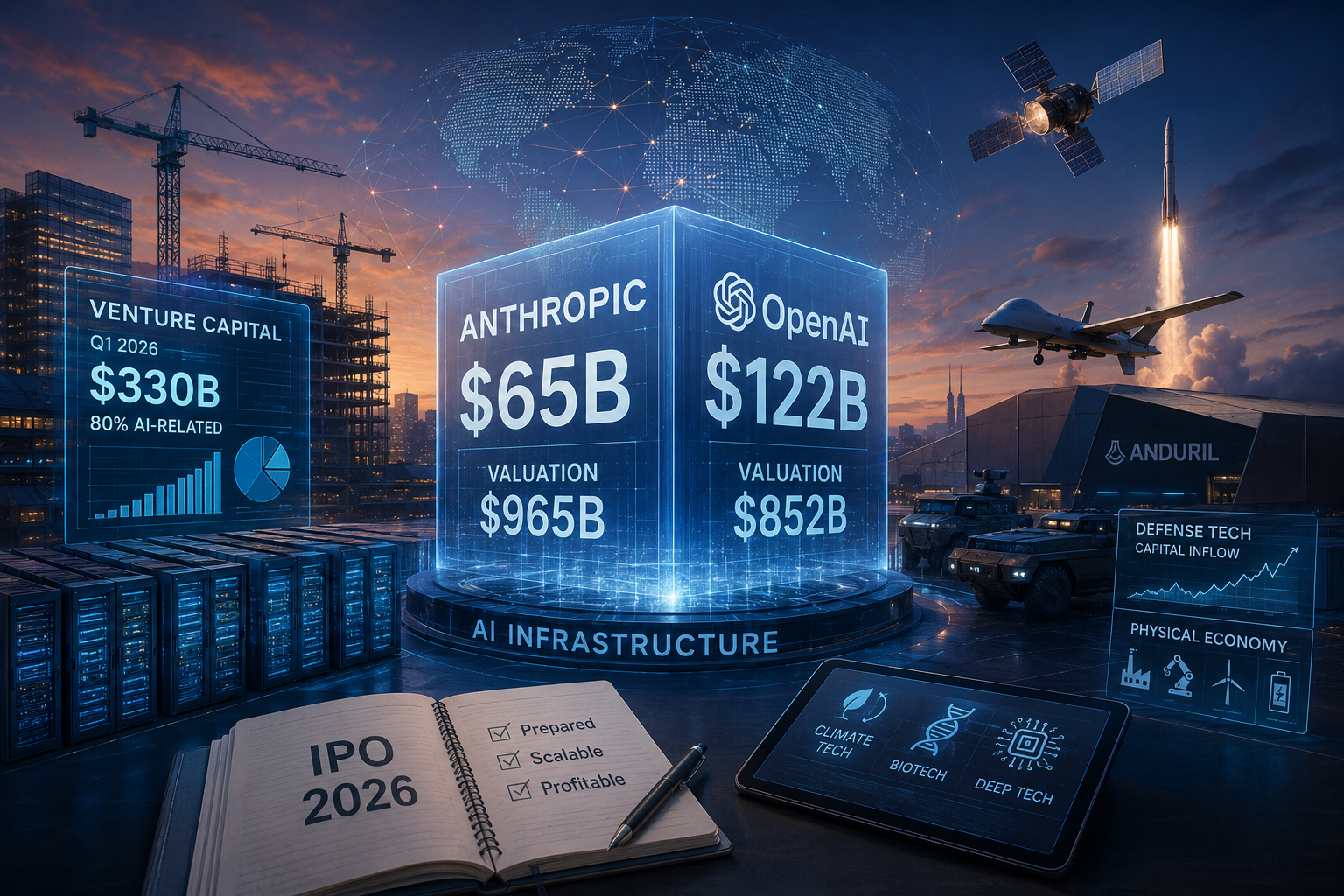 Startup and Venture Capital News, Wednesday, June 3, 2026: AI Infrastructure, Defence Technologies, and a Bet on the Physical Economy