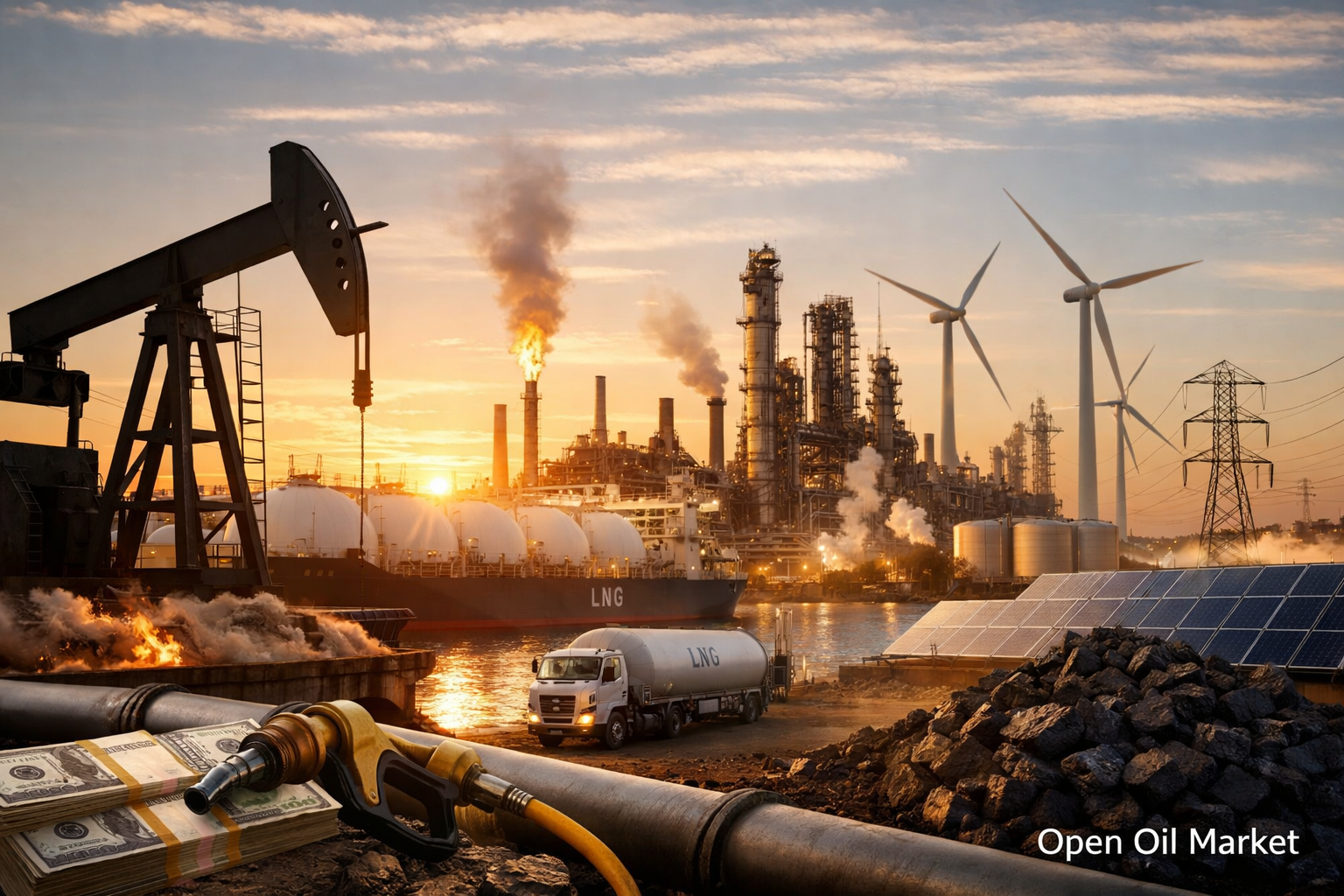 Oil and Gas and Energy News — Sunday, March 15, 2026: Oil Exceeds $100, Stress in the Gas Market and New Balance in the Global Energy Sector