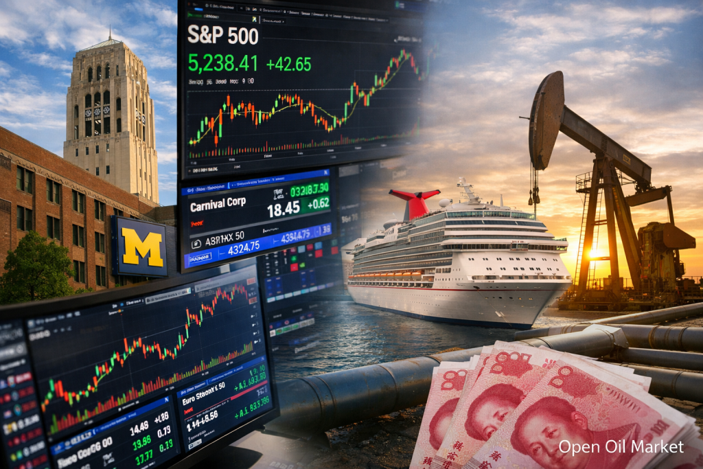 Economic Events and Corporate Earnings on March 27, 2026: Michigan Consumer Sentiment, U.S. Inflation Expectations, and Global Company Reports