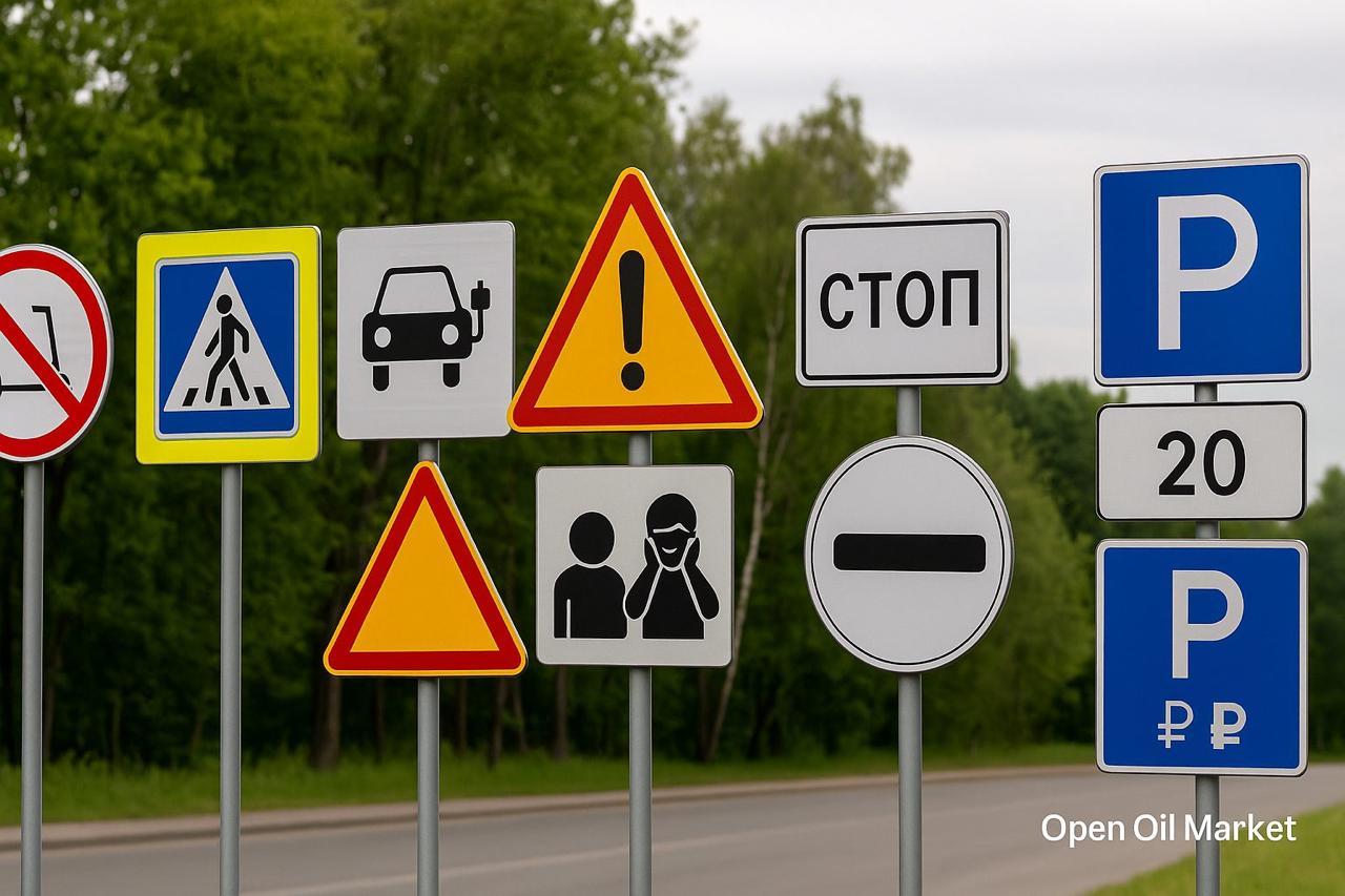 New Road Signs in Russia Starting January 1, 2026 - Complete GOST Update