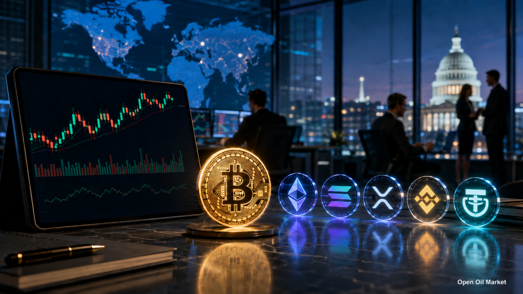 Cryptocurrency News on May 10, 2026: Bitcoin, Ethereum, Solana, XRP, BNB and Stablecoins in the Global Financial Market.