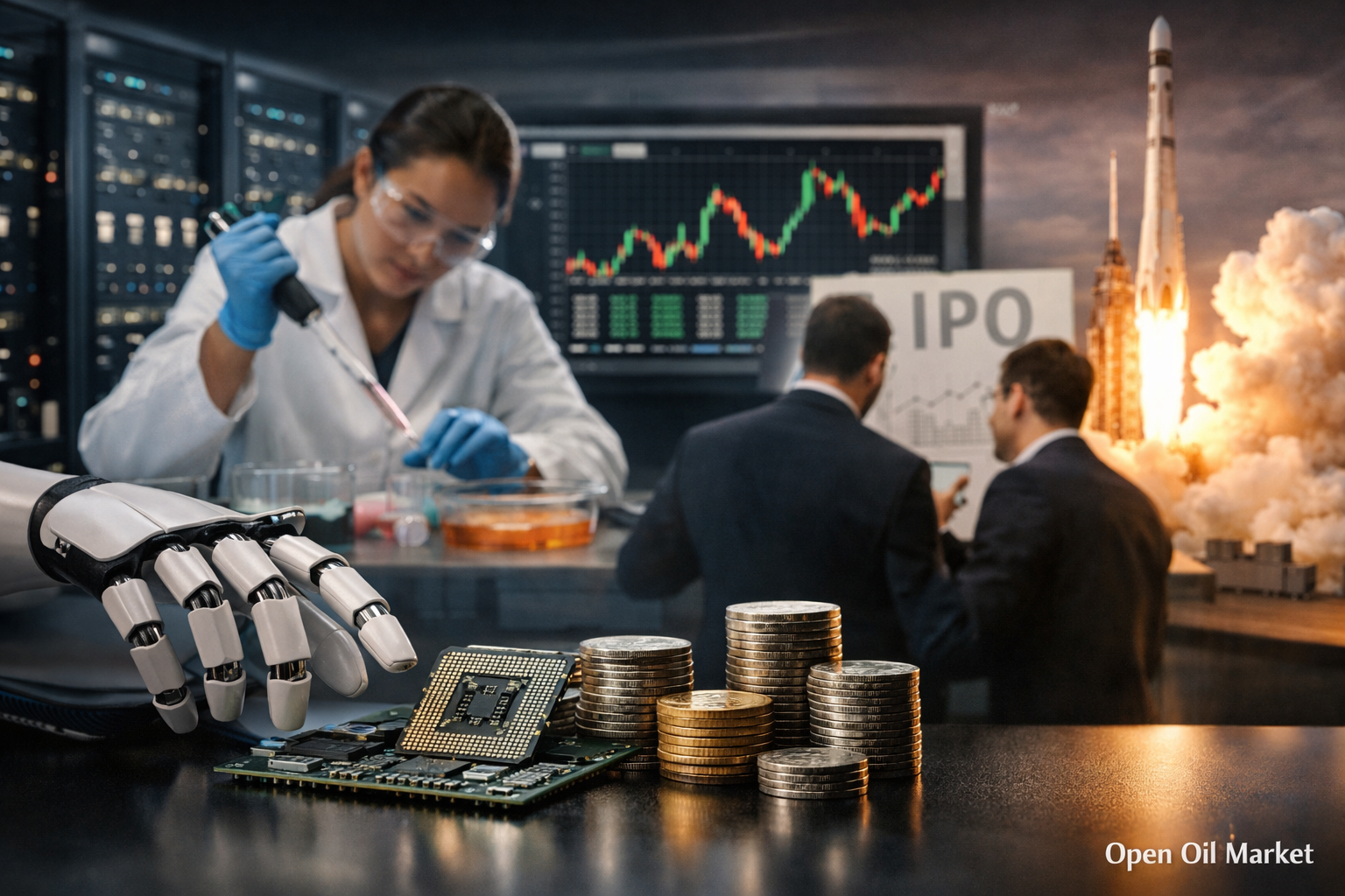 Startups and Venture Investments - AI, Biotech, and Fintech, Global Investment Rounds, January 12, 2026