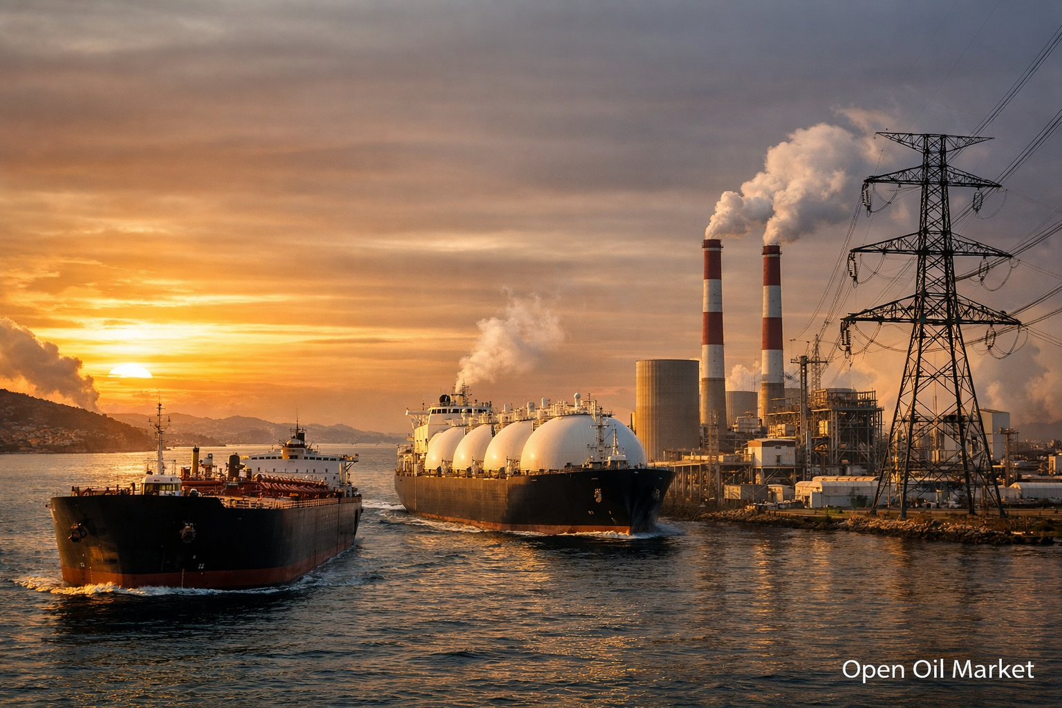 Oil and Gas News on March 12, 2026: Brent Oil, LNG Market, and Global Energy Flows