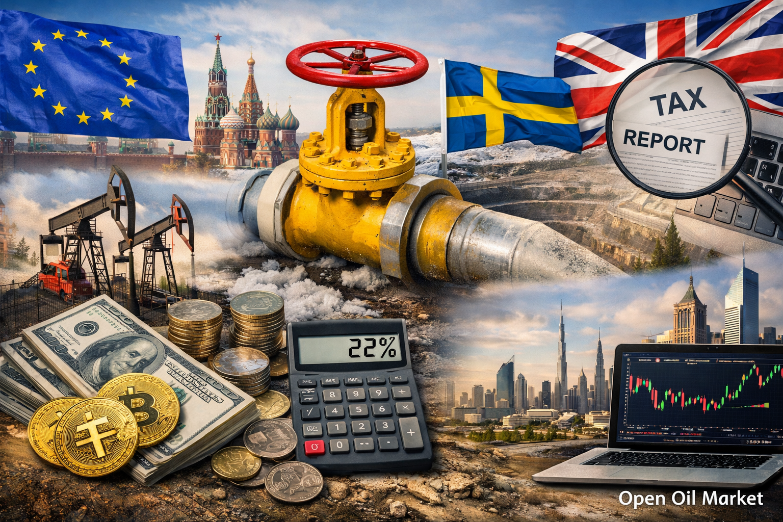 Economic Events and Corporate Reports — Thursday, January 1, 2026, VAT Russia, Gas EU, Cryptocurrency Regulation