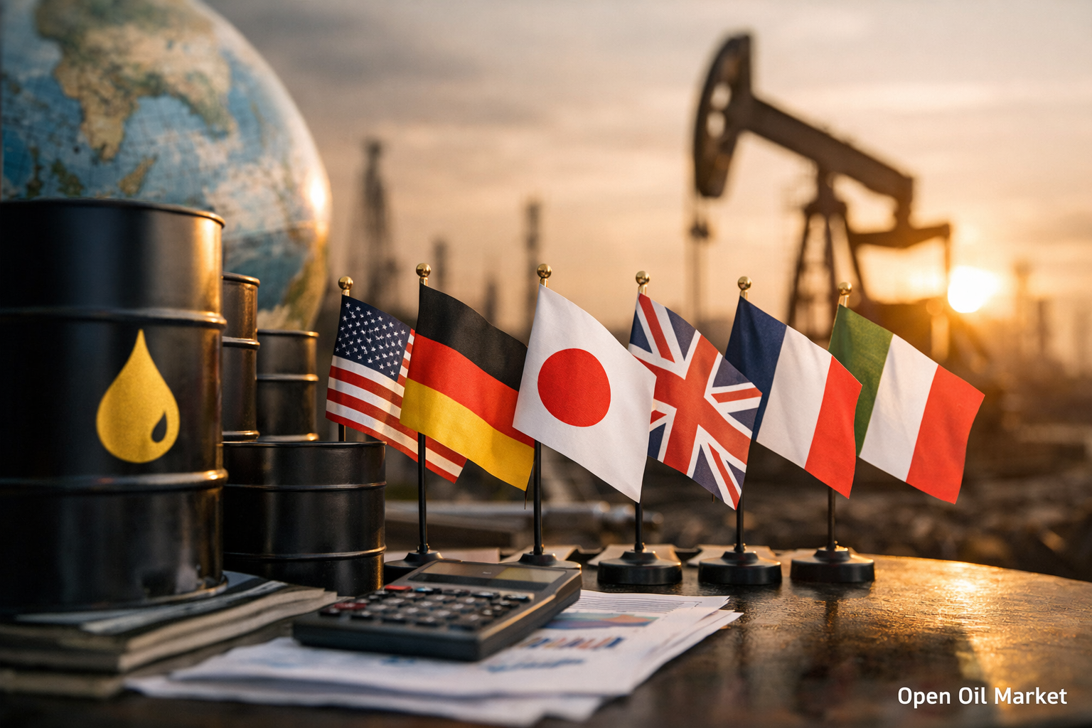 G7 Oil Reserves Exceeding 1 Billion Barrels: How Long Does It Last in Days of Oil Consumption?