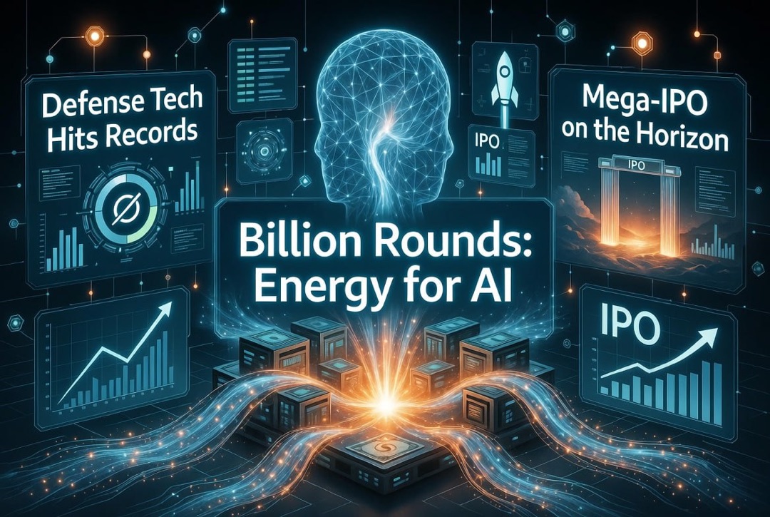 Startup and Venture Investment News: Friday, August 07, 2026 - Billion-Dollar Rounds in Energy for AI, Defense Technologies Break Records, and Mega IPOs on the Horizon