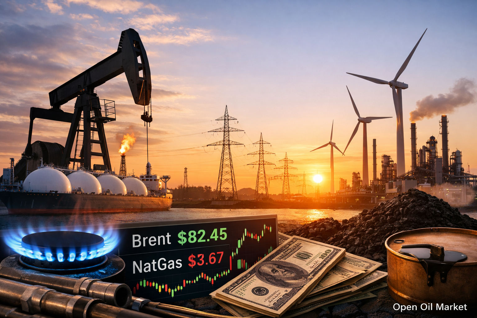Global Energy and Commodity Markets: Oil, Gas, Refineries, and Renewable Energy – February 11, 2026