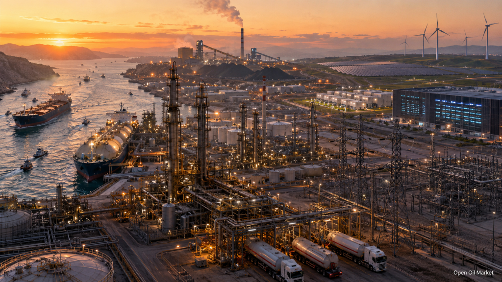 Global Oil, Gas, and Energy Market Analysis for July 16, 2026 — LNG, Refineries, Electricity, and RES
