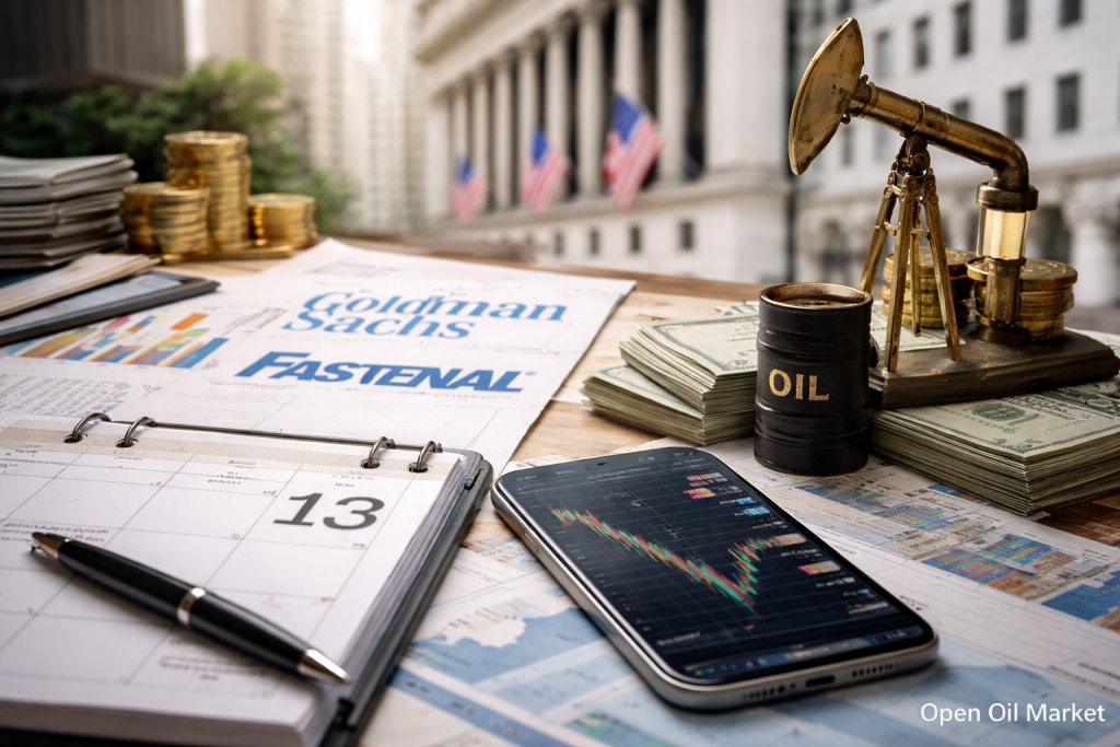 Economic Events and Corporate Reports on Monday, April 13, 2026: Start of Earnings Season in the U.S., OPEC Report, and Signals for Global Markets