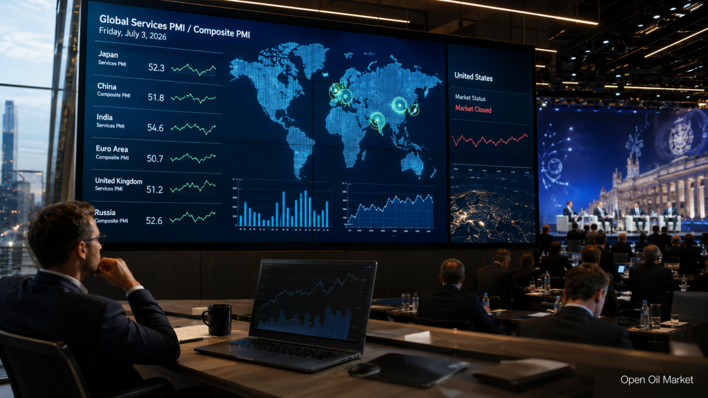 Economic Events and Corporate Reports: Friday, July 3, 2026 — Global PMIs, Inflation in Turkey, Financial Congress of the Central Bank of Russia, and Closed Trading in the USA