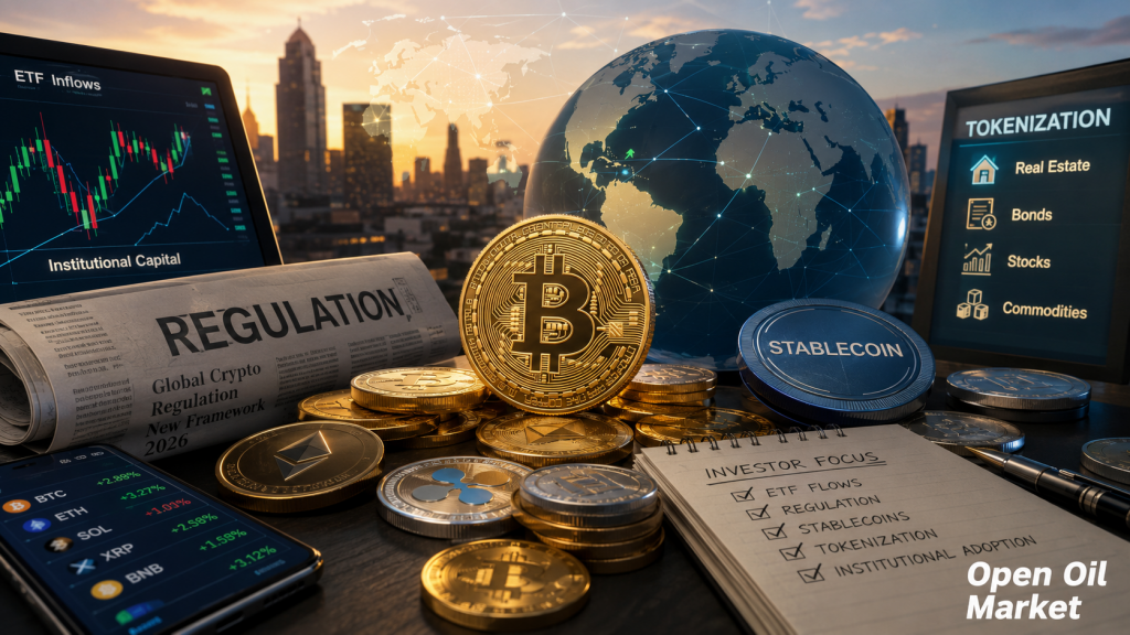 Global Cryptocurrency Market July 13, 2026: Bitcoin, Ethereum, ETFs, Regulation, Stablecoins, and Tokenization