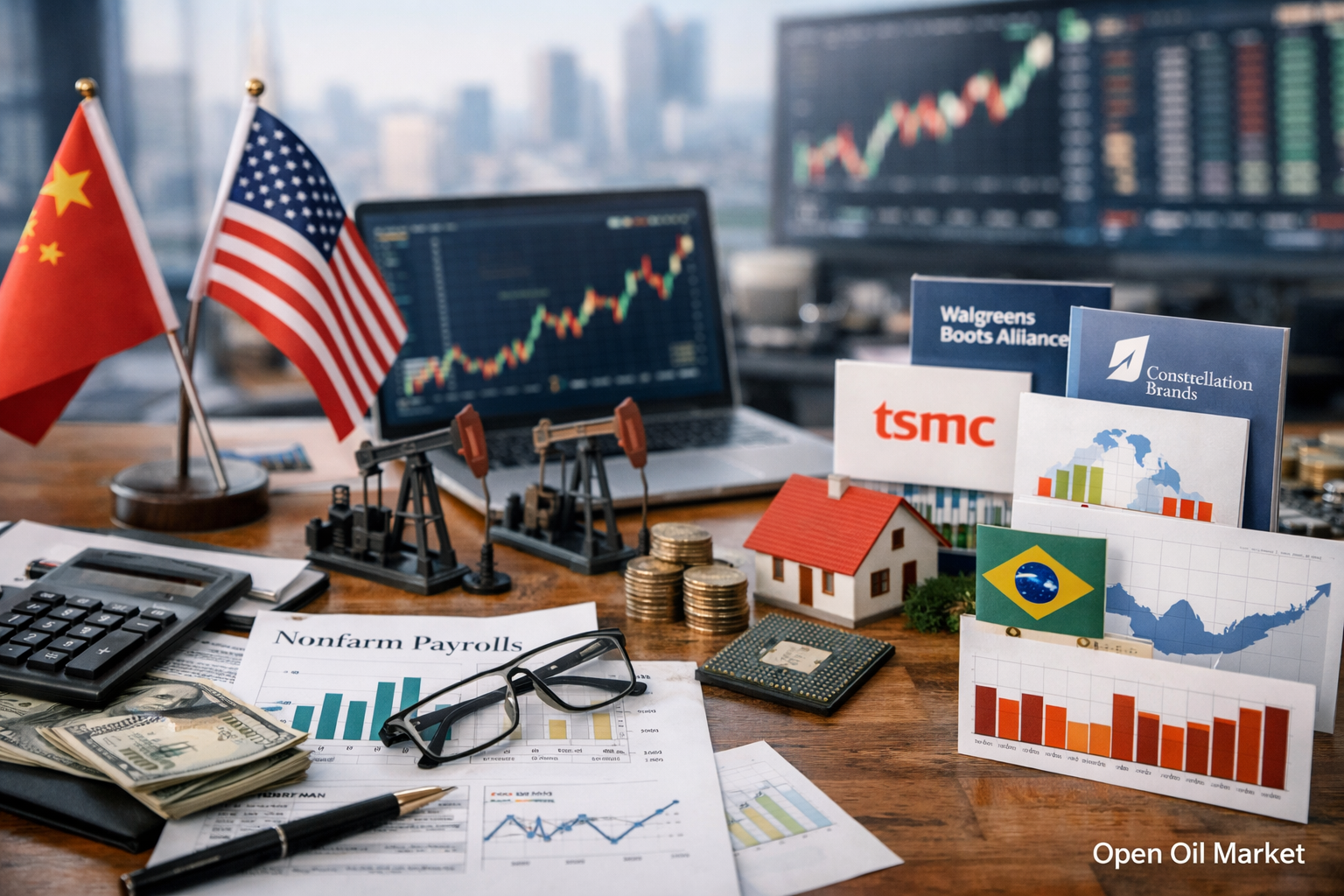 Economic Events and Corporate Reports — Friday, January 9, 2026: U.S. Nonfarm Payrolls, Inflation in China and Germany