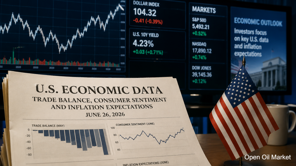 U.S. Macroeconomic Data and Corporate Reports for Investors on June 26, 2026