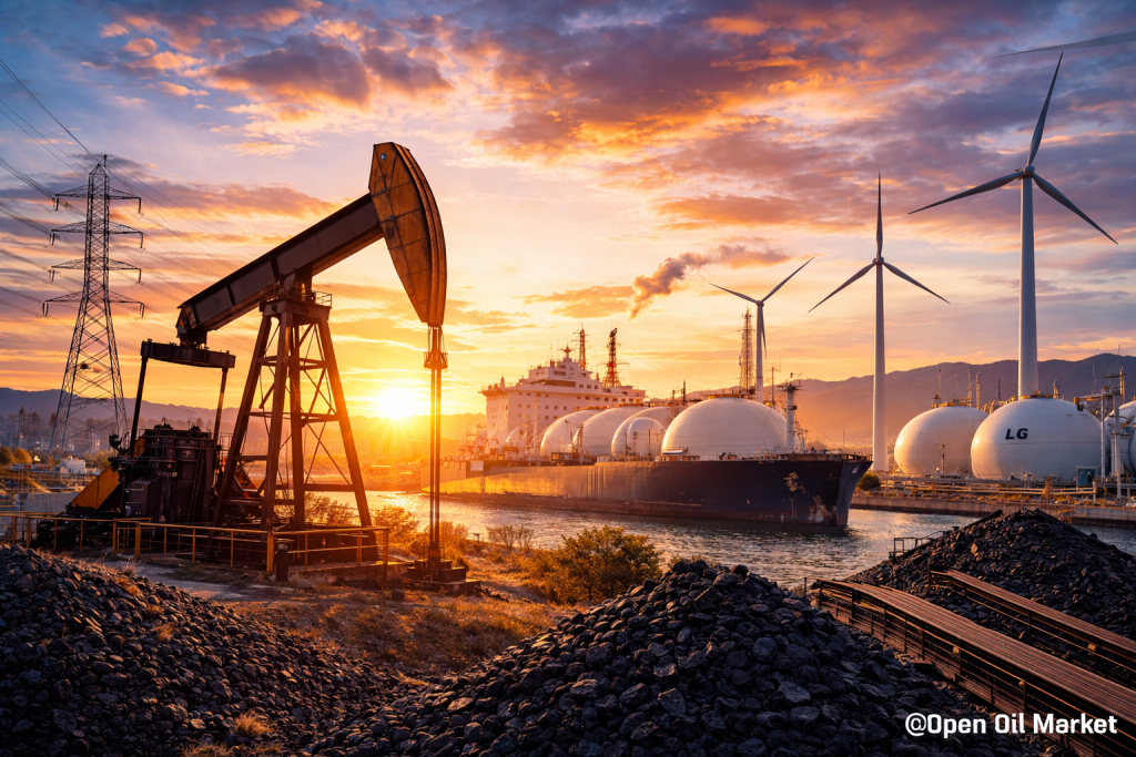 Global Oil and Gas Market on April 4, 2026: Energy, LNG, Refineries, Electricity, Global Energy Sector