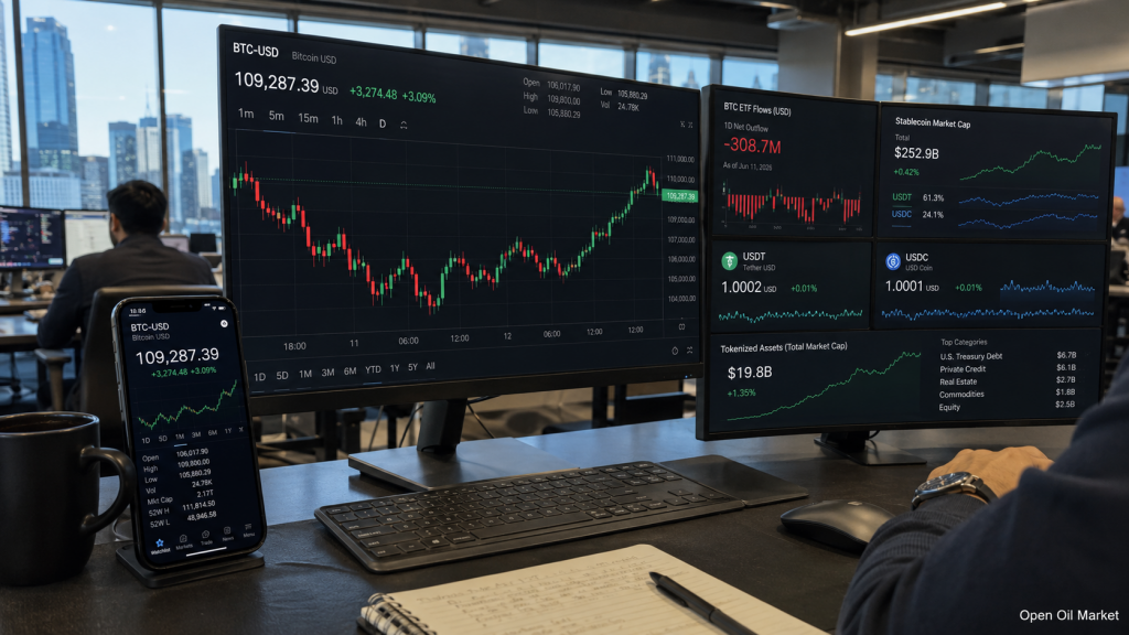 Cryptocurrency News June 12, 2026: Bitcoin Back in the Game, ETF Outflows Did Not Break the Market, and Stablecoins are Changing the Rules of Investment