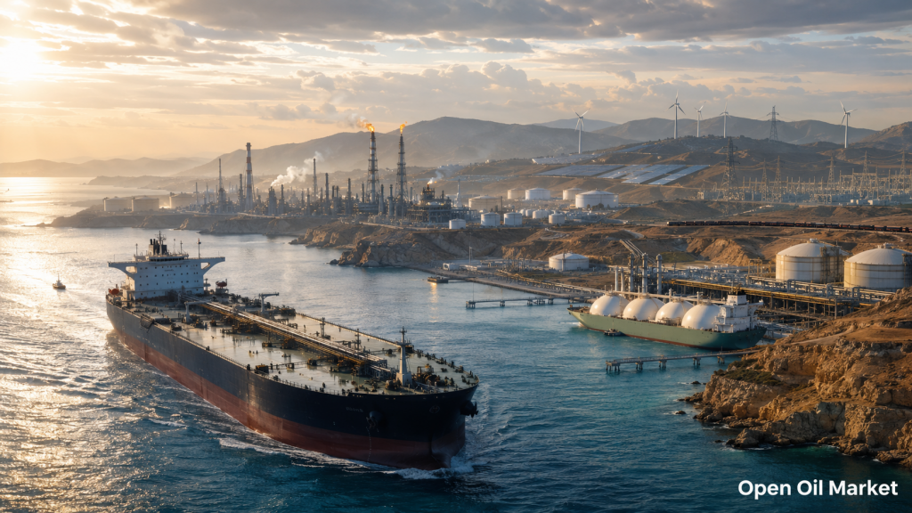 Global Energy Sector on June 30, 2026 — Brent Oil, Gas in Europe, Petroleum Products, Refineries, Power Sector, and Renewables
