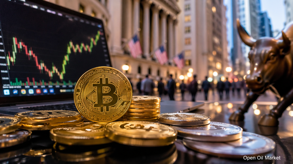 Overview of the cryptocurrency market — April 22, 2026, ETF and BTC growth and stablecoin market