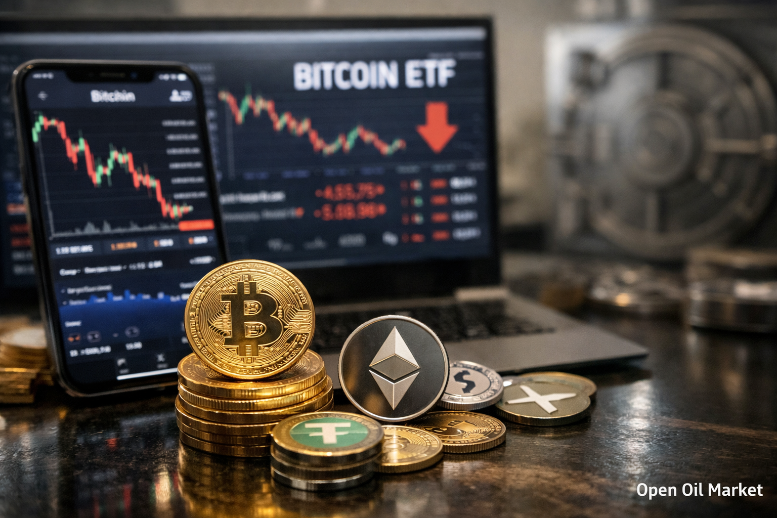 Cryptocurrency News - February 22, 2026: Outflows from Bitcoin ETFs and Bitcoin at $70,000