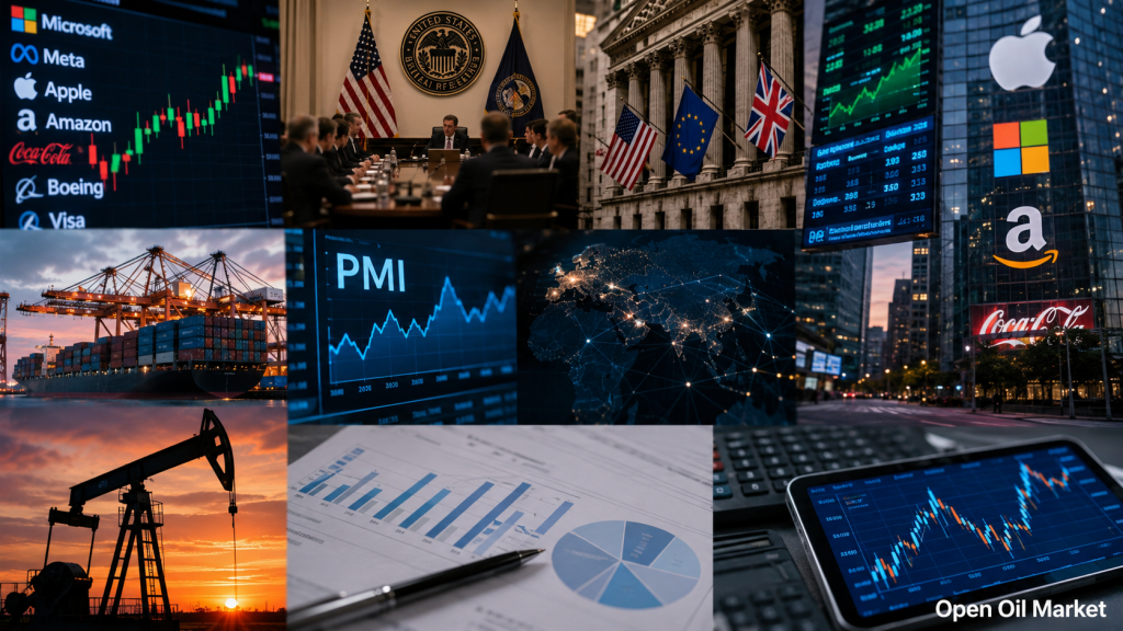 Investor Calendar July 27–31, 2026 — Fed Rate, U.S. and Eurozone GDP, PCE Inflation, Bank of England, China PMI, OPEC+, and S&P 500, Euro Stoxx 50, Nikkei 225, MOEX Reporting