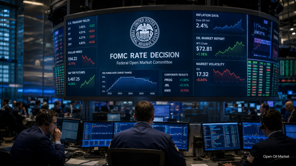 Economic Events and Corporate Reports, Wednesday June 17, 2026: FOMC, Inflation in the UK and Eurozone, IEA Report, and Reports from Progressive, Jabil, and CarMax