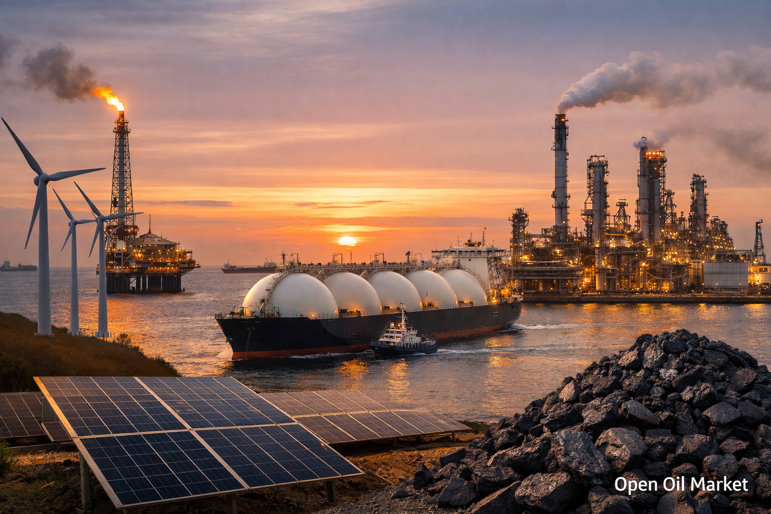 Oil and Gas News — Sunday March 8, 2026: Oil Price Increase and Tensions in the Gas and LNG Market