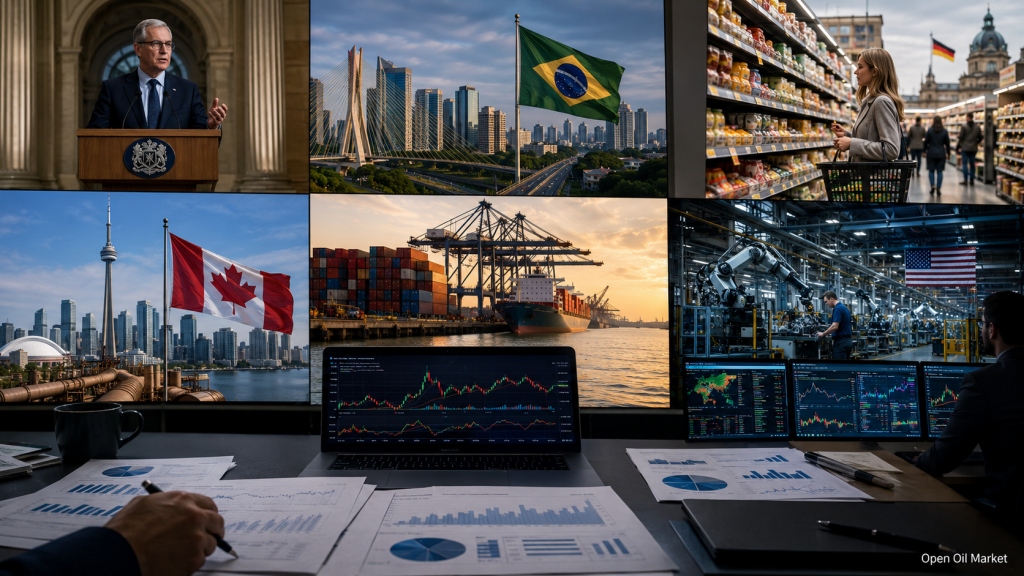 Economic Events and Corporate Reports on May 29, 2026: Speech by the Governor of the Bank of England, Brazil and Canada’s GDP, Germany's CPI, US trade balance, and Chicago PMI