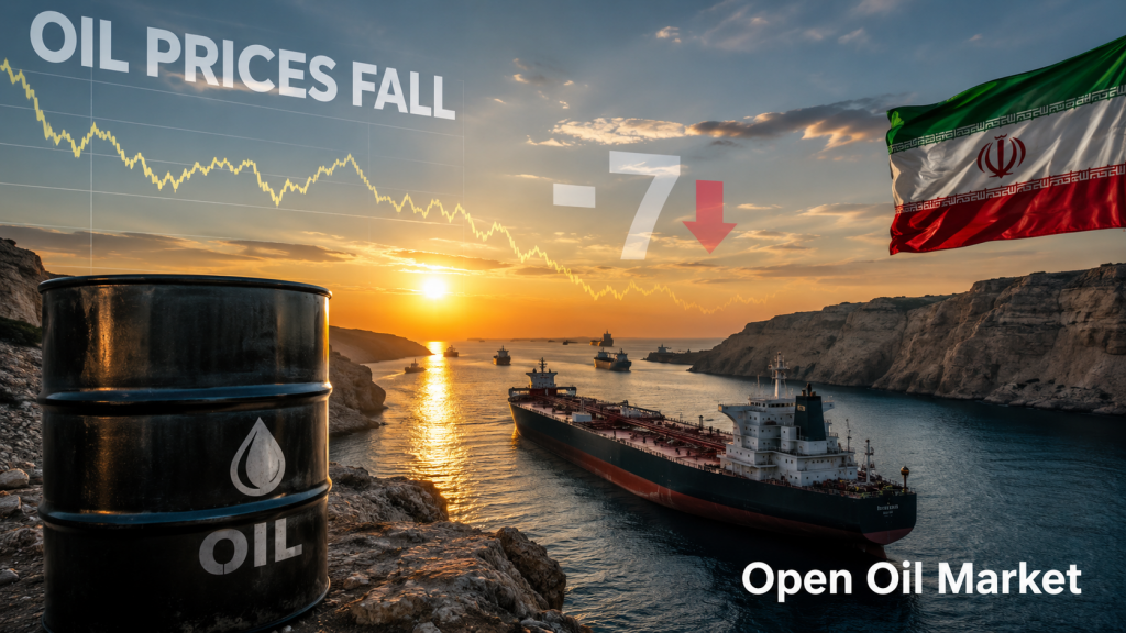 Oil Tankers in the Hormuz Strait, Oil Price Decline and Global Energy News on June 19, 2026